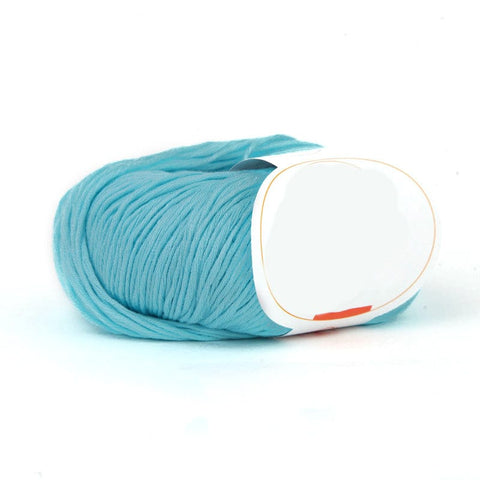 BeadsBalzar Craft Store DARK TURQUOISE 2mm Cotton Yarn – For Weaving, Knitting & Crochet