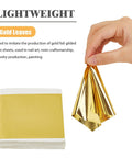 BeadsBalzar Craft Store Foil Paper, For Imitation Gold Foil Gilding Flakes Making, for Nail Art, Resin Craft