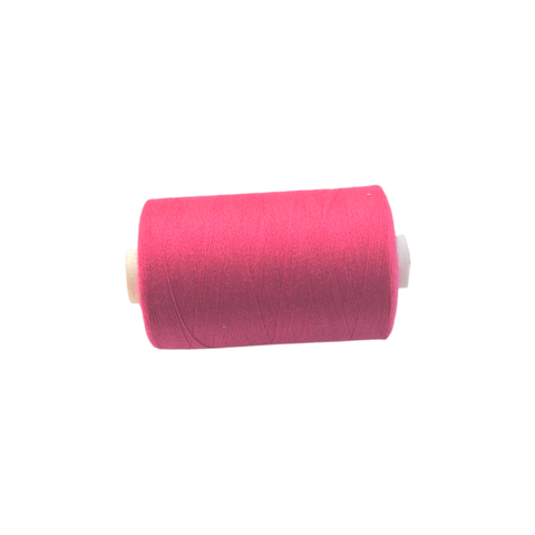 BeadsBalzar Craft Store FUCSIA 1 SPOOL Polyester Sewing Thread, Mixed Color