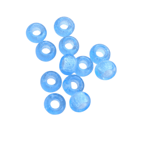 BeadsBalzar Craft Store Furnace Big Hole Glass Beads 8x5mm – Oval Craft Beads for Jewelry Making, Beading & DIY Project