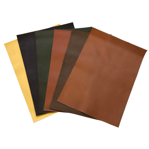BeadsBalzar Craft Store Genuine Leather A4 Sheets – Real Leather for Crafting, Sewing, DIY & Leatherworking Projects