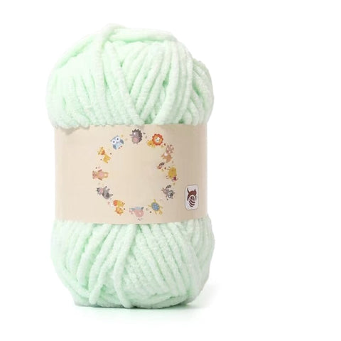 BeadsBalzar Craft Store HONEYDEW Soft Crocheting Yarn – Thick Knitting Yarn for Scarf, Bag, Cushion Making 0.5-1mm