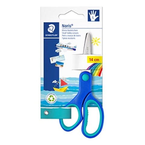 BeadsBalzar Craft Store LEFT HANDED Noris Club Scissors 14cm – Durable & Precise Cutting for School & Office