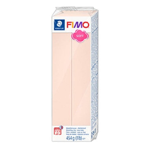 BeadsBalzar Craft Store LIGHT FLESH COLOR Fimo Soft Polymer Clay – 1lb Block, Flesh Light Color | Modeling & Craft Clay