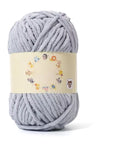 BeadsBalzar Craft Store LIGHT GREY Soft Crocheting Yarn – Thick Knitting Yarn for Scarf, Bag, Cushion Making 0.5-1mm