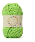 BeadsBalzar Craft Store LIME Soft Crocheting Yarn – Thick Knitting Yarn for Scarf, Bag, Cushion Making 0.5-1mm