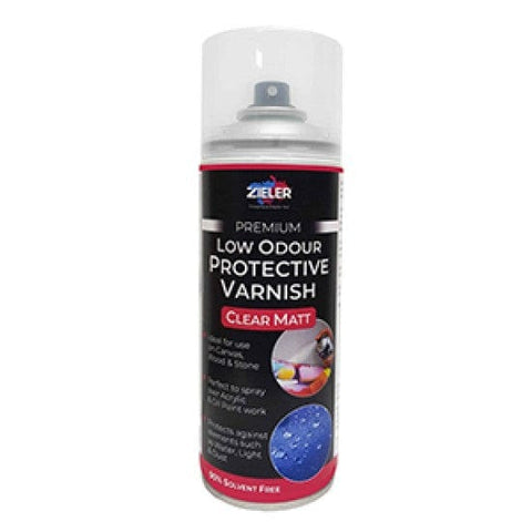 BeadsBalzar Craft Store MATT The Zieler Low Odour Varnish Spray – Matte or Gloss Finish (400 ml)