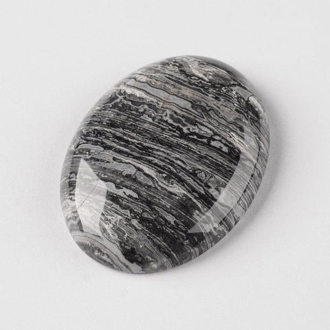 BeadsBalzar Craft Store Natural Crazy Agate Oval Cabochons – 13x18mm | Polished Gemstones for Jewelry & Craft
