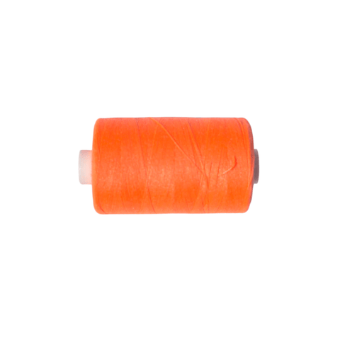 BeadsBalzar Craft Store NEON ORANGE 1 SPOOL Polyester Sewing Thread, Mixed Color