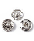 BeadsBalzar Craft Store Non-Tarnish 202 Stainless Steel Snap Buttons – Garment Sewing Accessories