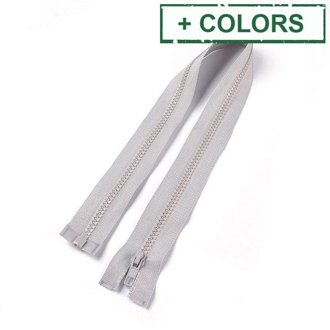 BeadsBalzar Craft Store Nylon & Resin Zipper with Alloy Puller – Garment Accessory | Durable Zip-Fastener Components