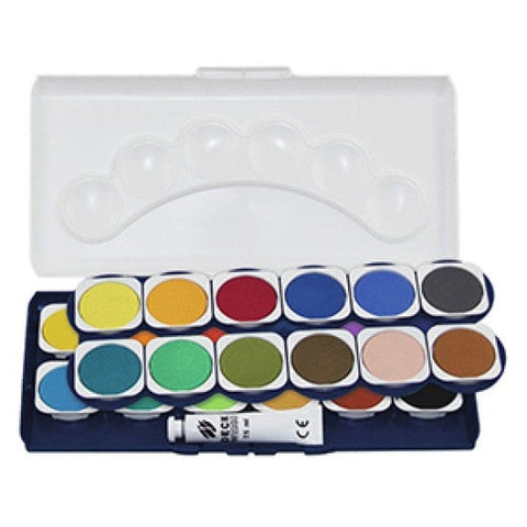 BeadsBalzar Craft Store Paint Box with 24 Vibrant Shades – All-in-One Set for Artists, Students & Hobbyists