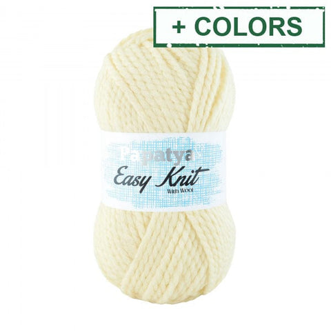 BeadsBalzar Craft Store Papatya Easy Knit Yarn – Soft & Versatile Knitting Yarn