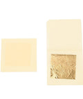 BeadsBalzar Craft Store Real 24K Gold Foil Leaf Sheets, Foil Paper 43mm