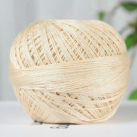 BeadsBalzar Craft Store SILK Cotton Fibers Knitting Yarn –, 317 Yards (290m) per Skein, 50g