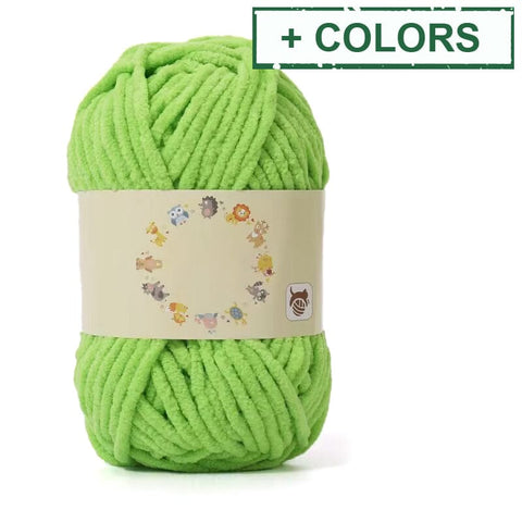 BeadsBalzar Craft Store Soft Crocheting Yarn – Thick Knitting Yarn for Scarf, Bag, Cushion Making 0.5-1mm