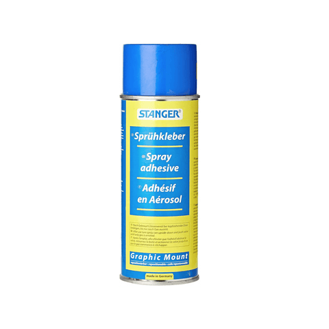 BeadsBalzar Craft Store Stanger Graphic Mount Spray 400ml – Repositionable Adhesive for Professional Mounting