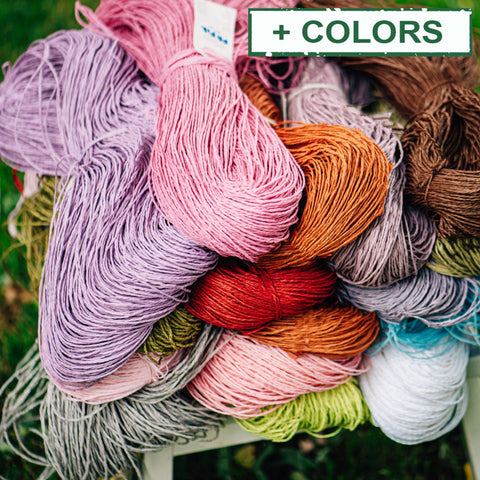 BeadsBalzar Craft Store Stenli Yarns Papir – Eco-Friendly Paper Yarn for Crafts & Knitting
