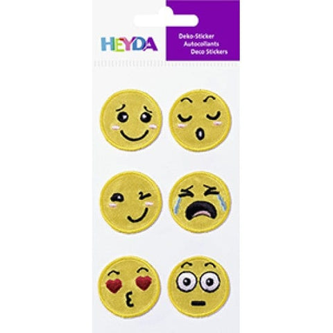 BeadsBalzar Craft Store Sticker Textile Smilies