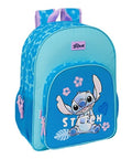 BeadsBalzar Craft Store "Stitch" Adapt.Carro Backpack – Backpack 33x42x14 cm for School & Travel