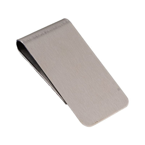 BeadsBalzar Craft Store Tarnish Resistant Rectangle 304 Stainless Steel Money Clips, Stainless Steel Color