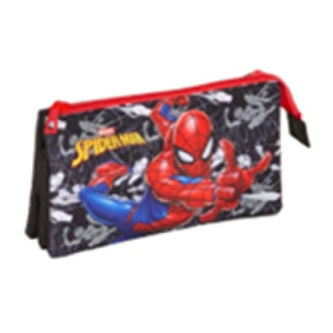 BeadsBalzar Craft Store Triple pencil case Spider Man