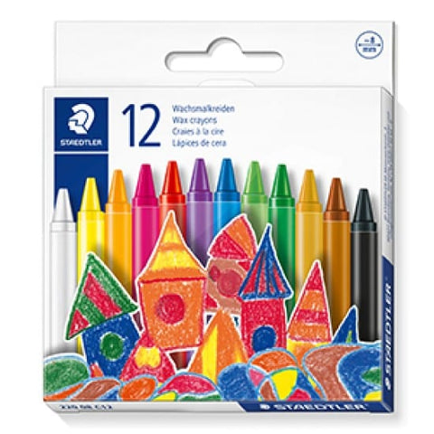 BeadsBalzar Craft Store Wax Crayon 8mm 12pcs Box