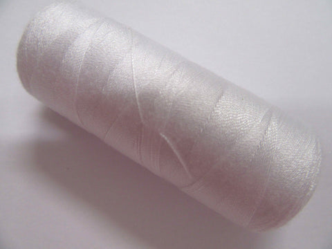 BeadsBalzar Craft Store WHITE Sewing Ideal thread