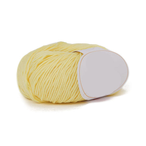 BeadsBalzar Craft Store YELLOW 2mm Cotton Yarn – For Weaving, Knitting & Crochet