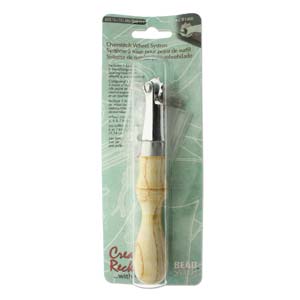 Beadsmith Beadsmith Overstitch Wheel System with 3 wheels Handle tool