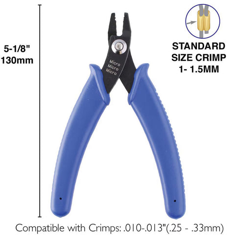 Beadsmith Micro Crimper Tool for Jewellery Making for crimps 1-1.5mm Beadsmith Micro Crimper Tool for Jewellery Making for crimps 1-1.5mm