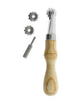 Beadsmith Overstitch Wheel System with 3 wheels Handle tool Beadsmith Overstitch Wheel System with 3 wheels Handle tool
