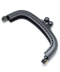 (BH8794A) Plastic Purse Frame Handle for Bag, Black, 50x85x12mm (1 PC) (BH8794A) Plastic Purse Frame Handle for Bag, Black, 50x85x12mm (1 PC)