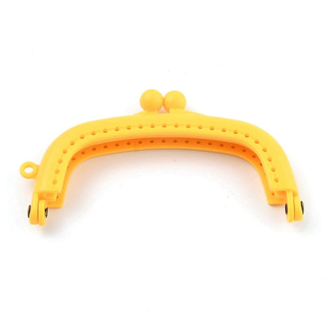 YELLOW (BH8833-G) (BH8833-X) Candy Color Plastic Bag Handles, for Bag Straps 95x60mm (1 PC) (BH8833-X) Candy Color Plastic Bag Handles, for Bag Straps 95x60mm (1 PC)