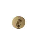 MARCH - DAFFODIL Birth Flower Pendant 304 Stainless Steel Gold Plated 20mm Birth Flower Pendant 304 Stainless Steel Gold Plated 20mm