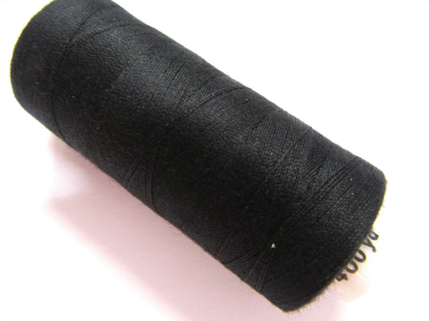 BLACK IDEAL Polyester Sewing Thread IDEAL Polyester Sewing Thread