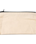 Blank DIY Craft Bag Canvas Pencil Pouch, with Black Zipper, Cosmetic Bag Multipurpose Travel Toiletry Pouch Blank DIY Craft Bag Canvas Pencil Pouch, with Black Zipper, Cosmetic Bag Multipurpose Travel Toiletry Pouch