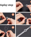 Bra Accessories Kit, including 15M Transparent Elastic Shoulder Strap, with 216Pcs Bra Accessories Kit, including 15M Transparent Elastic Shoulder Strap, with 216Pcs