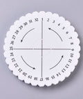 ROUND / 100X10MM Bracelet Knitting Tray, Braided Board Rope Knot Thread Handmade, Disk Braiding Board Accessory Bracelet Knitting Tray, Braided Board Rope Knot Thread Handmade, Disk Braiding Board Accessory
