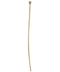 Brass Ballpin 0.7mm x 50mm 24KT Gold Plated for Jewelry Making Brass Ballpin 0.7mm x 50mm 24KT Gold Plated for Jewelry Making