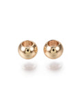 Brass Beads, Nickel Free, Round, Real 18K Gold Plated Size: about 4mm Brass Beads, Nickel Free, Round, Real 18K Gold Plated Size: about 4mm