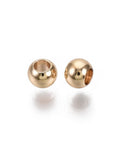 Brass Beads, Nickel Free, Round, Real 18K Gold Plated Size: about 4mm Brass Beads, Nickel Free, Round, Real 18K Gold Plated Size: about 4mm