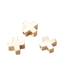 Brass Connector Slider Cross Beads – Real 18K Gold Plated, 8mm | Spacer Beads for Jewelry Brass Connector Slider Cross Beads – Real 18K Gold Plated, 8mm | Spacer Beads for Jewelry