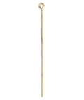 Brass Eyepin 0.7mm x 50mm 24KT Gold Plated for Jewelry Making Brass Eyepin 0.7mm x 50mm 24KT Gold Plated for Jewelry Making