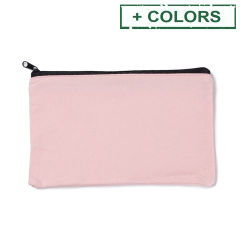 Canvas Jewelry Storage Bag – Multipurpose Travel Pouch with Black Zipper Canvas Jewelry Storage Bag – Multipurpose Travel Pouch with Black Zipper