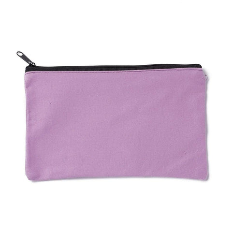 PLUM Canvas Jewelry Storage Bag – Multipurpose Travel Pouch with Black Zipper Canvas Jewelry Storage Bag – Multipurpose Travel Pouch with Black Zipper