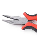 Carbon Steel Jewelry Pliers, Bent Nose Pliers, Serrated Jaw Carbon Steel Jewelry Pliers, Bent Nose Pliers, Serrated Jaw