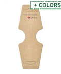Cardboard Fold Over Paper Display Hanging Cards, 45x120mm Cardboard Fold Over Paper Display Hanging Cards, 45x120mm