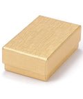 GOLD Cardboard Gift Box Jewelry Boxes, with Black Sponge Inside, Rectangle,  8.3x5.2x2.9cm Cardboard Gift Box Jewelry Boxes, with Black Sponge Inside, Rectangle,  8.3x5.2x2.9cm
