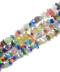 Cat Eye Chip Beads Strand – Fiber Optic Glass Crystal Nugget Beads Cat Eye Chip Beads Strand – Fiber Optic Glass Crystal Nugget Beads